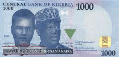 Nigeria - 1.000  Naira (#049b-2_UNC)